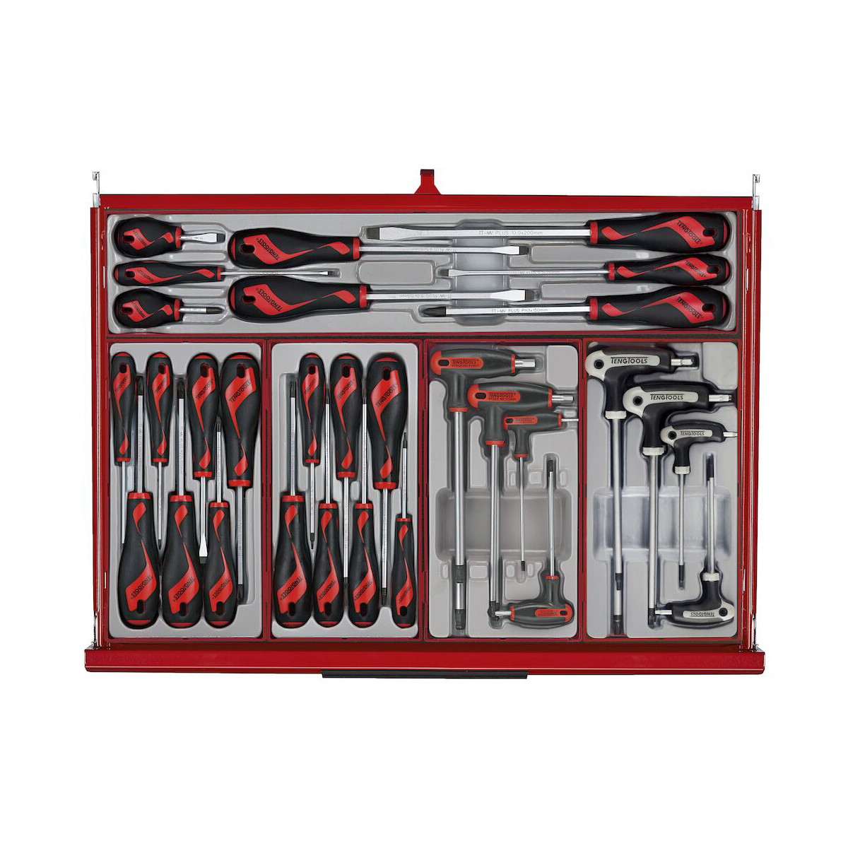 Teng Tools 26in PRO35™ Stack Tool Kit 753 Pieces Red